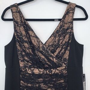 NWT Tahari ASL Sleeveless Miracle Slimming Sheath Dress 10